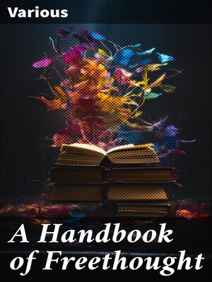 cover image of A Handbook of Freethought